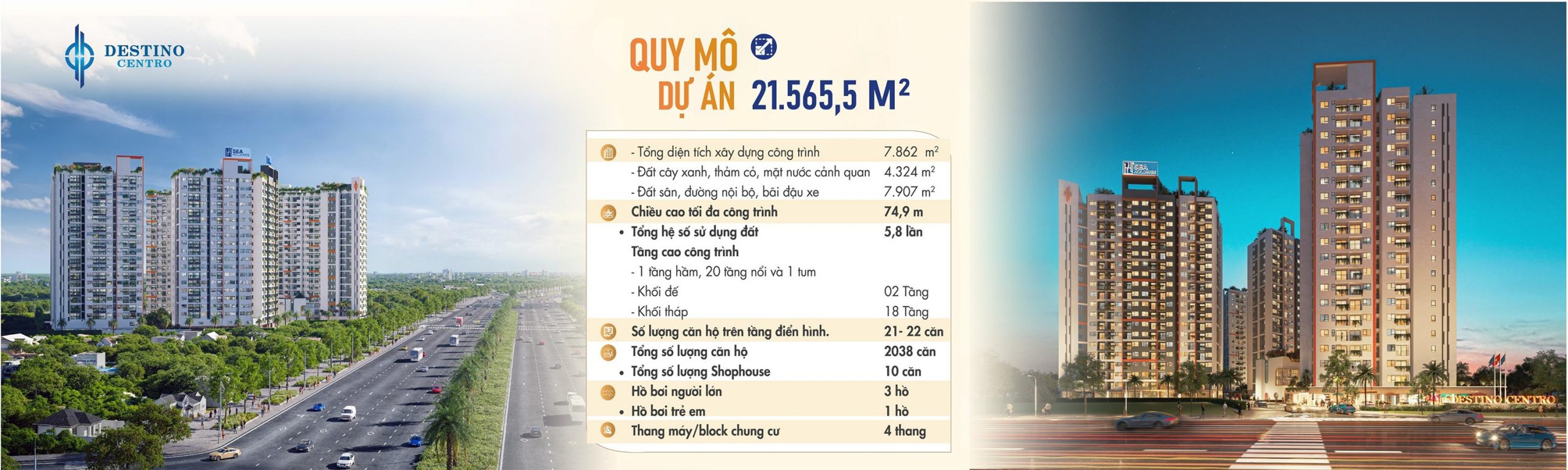 Căn hộ Destello Destino Centro Bến Lức Long An