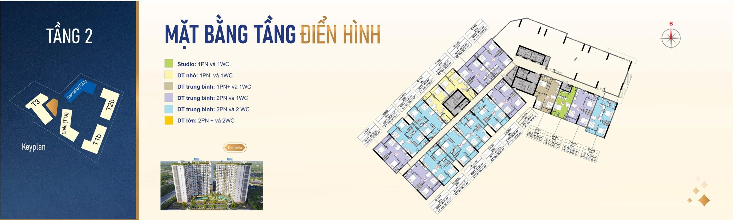 Căn hộ Destello Destino Centro Bến Lức Long An