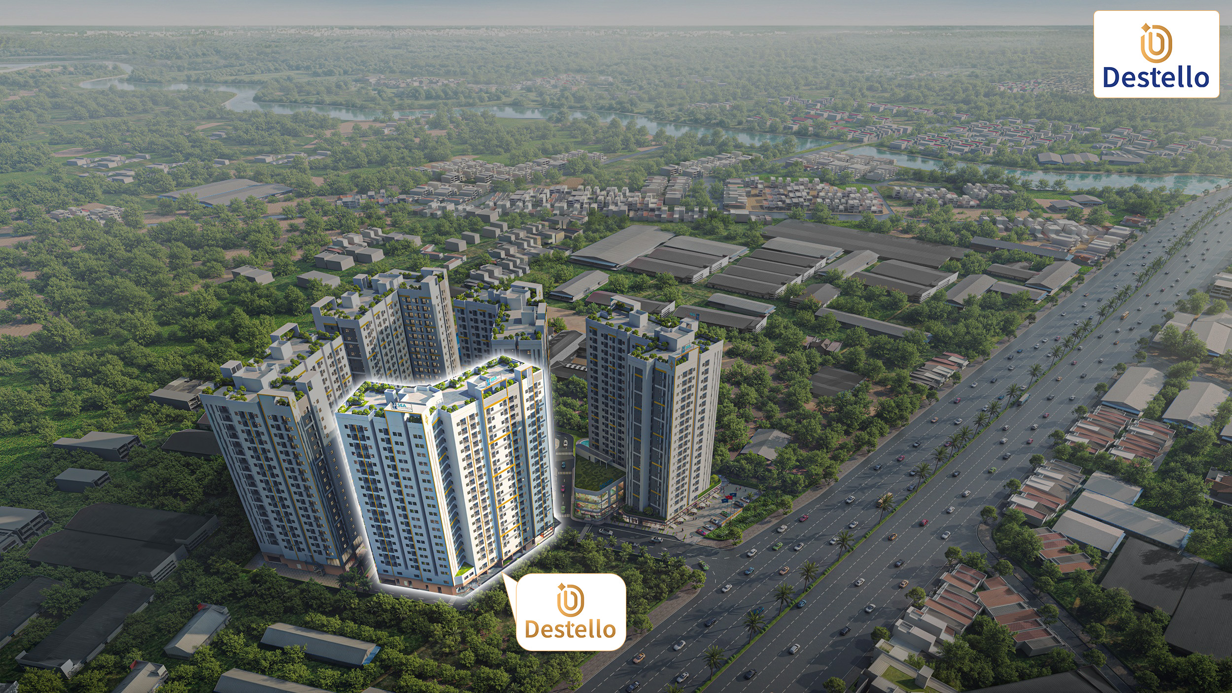 mặt bằng destello Destino Centro