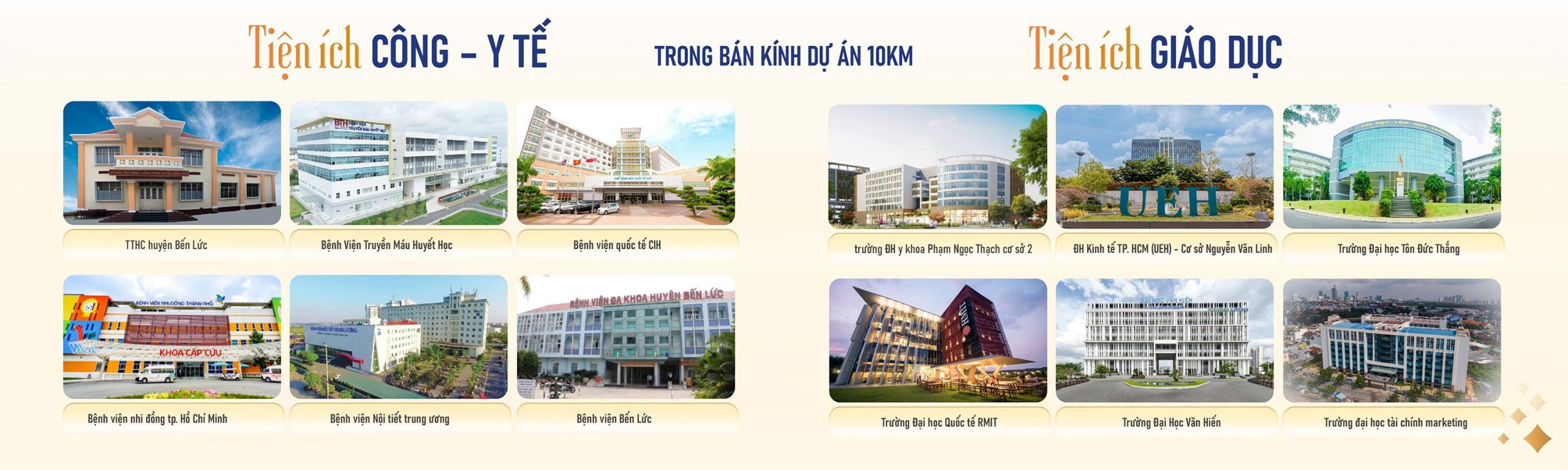 tiện ích Destello Destino Centro